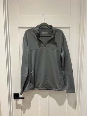 Nike Golf Tour Performance Therma-FIT Walt Disney World 1/4 Zip Pullover Grey La